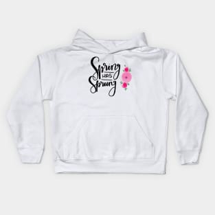 Spring has Sprung Kids Hoodie